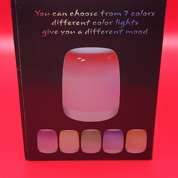 LED Rechargeable Color Changing Bedside Lamp - Picture 8 of 8